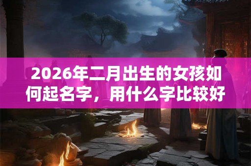 2026年二月出生的女孩如何起名字,用什么字比较好 2026年二月出生的女孩如何起名字,用什么字比较好