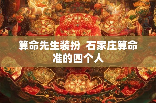 算命先生装扮 石家庄算命准的四个人 算命先生装扮 石家庄算命准的四个人