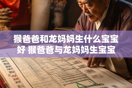 猴爸爸和龙妈妈生什么宝宝好 猴爸爸与龙妈妈生宝宝可能性大吗