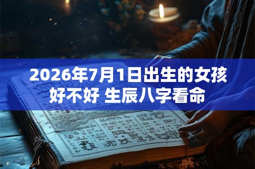 2026年7月1日出生的女孩好不好 生辰八字看命 2026年7月1日出生的女孩好不好 生辰八字看命
