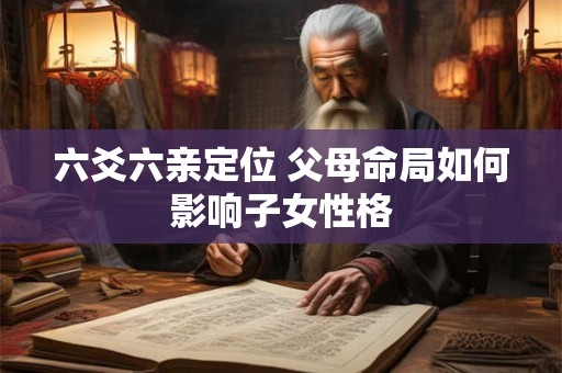 六爻六亲定位 父母命局如何影响子女性格