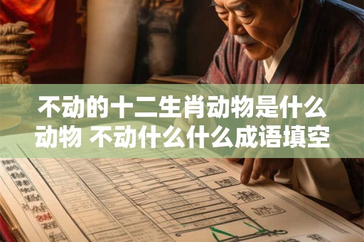 不动的十二生肖动物是什么动物 不动什么什么成语填空