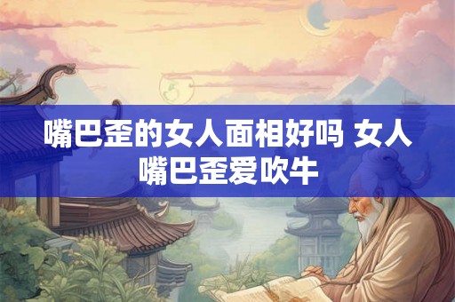 嘴巴歪的女人面相好吗 女人嘴巴歪爱吹牛