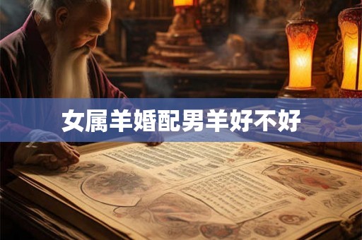 女属羊婚配男羊好不好