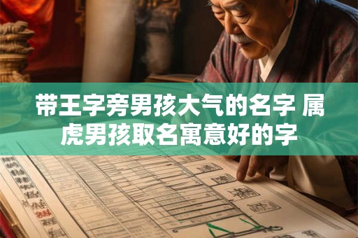 带王字旁男孩大气的名字 属虎男孩取名寓意好的字 带王字旁男孩大气的名字 属虎男孩取名寓意好的字