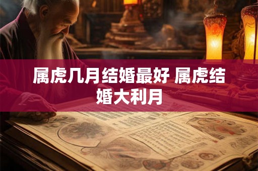 属虎几月结婚最好 属虎结婚大利月 属虎几月结婚最好 属虎结婚大利月