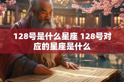 128号是什么星座 128号对应的星座是什么 128号是什么星座 128号对应的星座是什么