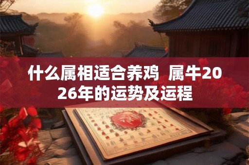 什么属相适合养鸡  属牛2026年的运势及运程