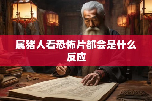 属猪人看恐怖片都会是什么反应 属猪人看恐怖片都会是什么反应