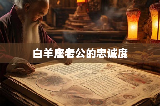 白羊座老公的忠诚度 白羊座老公的忠诚度