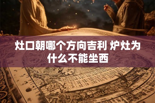 灶口朝哪个方向吉利 炉灶为什么不能坐西 灶口朝哪个方向吉利 炉灶为什么不能坐西