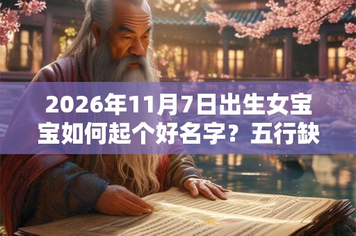 2026年11月7日出生女宝宝如何起个好名字？五行缺什么？