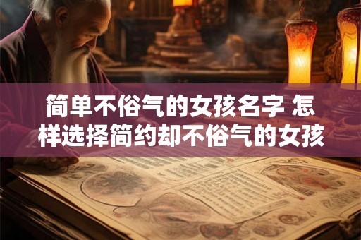 简单不俗气的女孩名字 怎样选择简约却不俗气的女孩名字 简单不俗气的女孩名字 怎样选择简约却不俗气的女孩名字