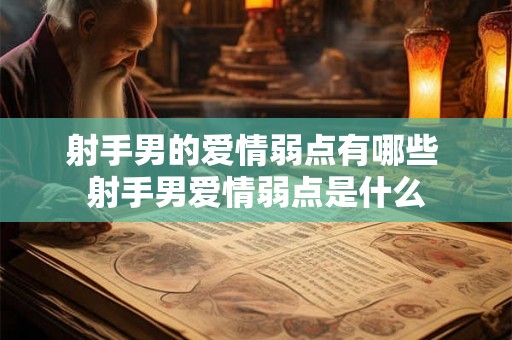 射手男的爱情弱点有哪些 射手男爱情弱点是什么 射手男的爱情弱点有哪些 射手男爱情弱点是什么