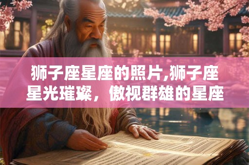 狮子座星座的照片,狮子座星光璀璨,傲视群雄的星座 狮子座星座的照片,狮子座星光璀璨,傲视群雄的星座