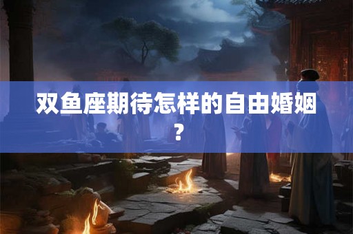 双鱼座期待怎样的自由婚姻？