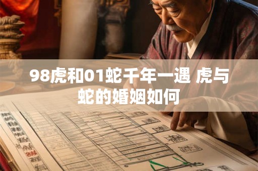 98虎和01蛇千年一遇 虎与蛇的婚姻如何