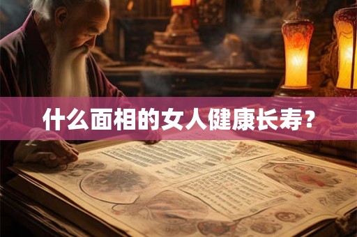 什么面相的女人健康长寿？