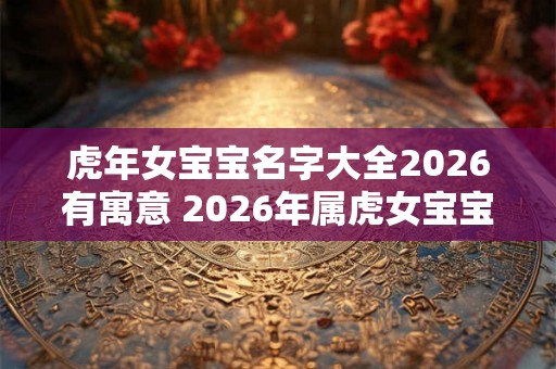 虎年女宝宝名字大全2026有寓意 2026年属虎女宝宝取名小窍门
