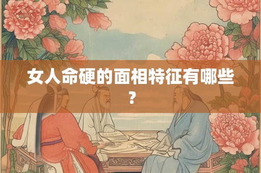 女人命硬的面相特征有哪些? 女人命硬的面相特征有哪些?