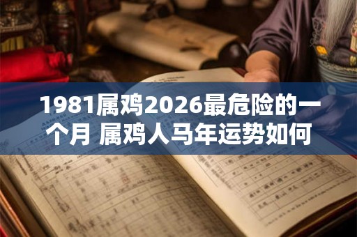 1981属鸡2026最危险的一个月 属鸡人马年运势如何 1981属鸡2026最危险的一个月 属鸡人马年运势如何