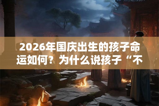 2026年国庆出生的孩子命运如何?为什么说孩子“不宜”十一出生? 2026年国庆出生的孩子命运如何?为什么说孩子“不宜”十一出生?