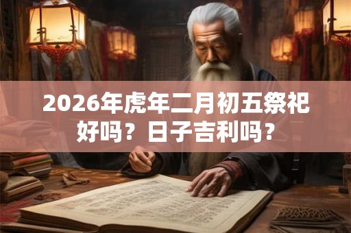 2026年虎年二月初五祭祀好吗？日子吉利吗？