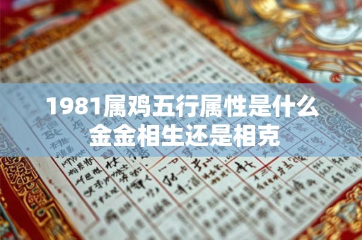 1981属鸡五行属性是什么 金金相生还是相克