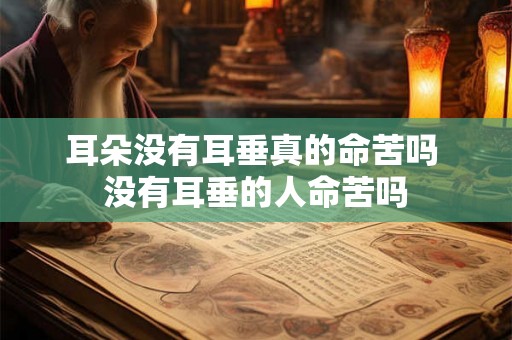 耳朵没有耳垂真的命苦吗 没有耳垂的人命苦吗 耳朵没有耳垂真的命苦吗 没有耳垂的人命苦吗