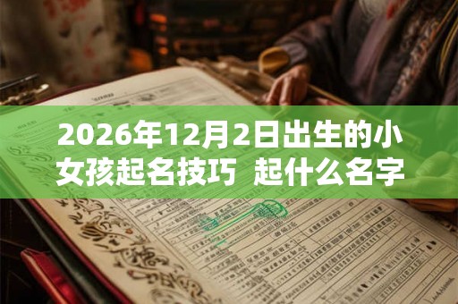 2026年12月2日出生的小女孩起名技巧 起什么名字寓意好 2026年12月2日出生的小女孩起名技巧 起什么名字寓意好