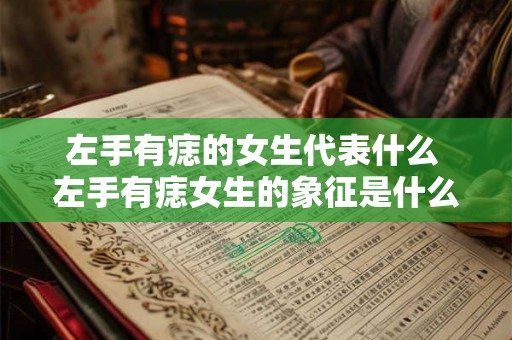 左手有痣的女生代表什么 左手有痣女生的象征是什么