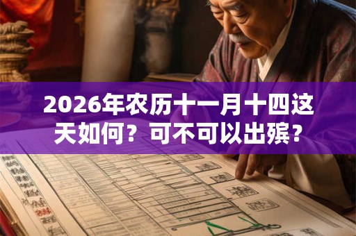 2026年农历十一月十四这天如何？可不可以出殡？