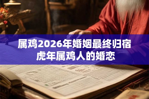 属鸡2026年婚姻最终归宿 虎年属鸡人的婚恋