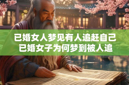 已婚女人梦见有人追赶自己 已婚女子为何梦到被人追赶 已婚女人梦见有人追赶自己 已婚女子为何梦到被人追赶