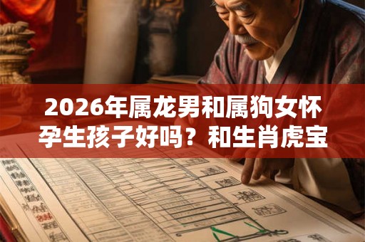 2026年属龙男和属狗女怀孕生孩子好吗？和生肖虎宝宝相冲吗？