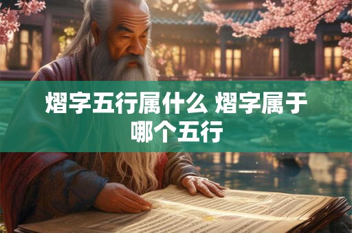 熠字五行属什么 熠字属于哪个五行