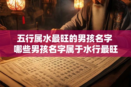 五行属水最旺的男孩名字 哪些男孩名字属于水行最旺 五行属水最旺的男孩名字 哪些男孩名字属于水行最旺