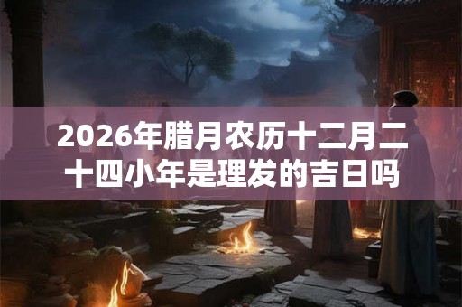 2026年腊月农历十二月二十四小年是理发的吉日吗