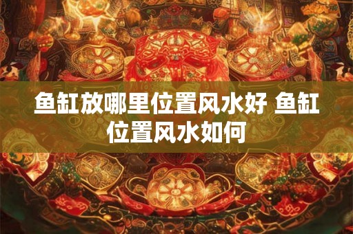 鱼缸放哪里位置风水好 鱼缸位置风水如何