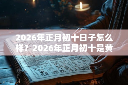 2026年正月初十日子怎么样？2026年正月初十是黄道吉日吗？