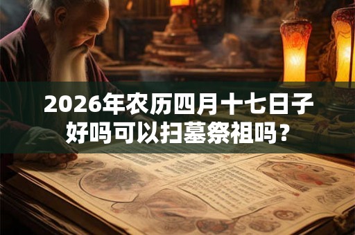 2026年农历四月十七日子好吗可以扫墓祭祖吗？