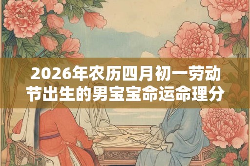 2026年农历四月初一劳动节出生的男宝宝命运命理分析 2026年农历四月初一劳动节出生的男宝宝命运命理分析