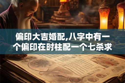偏印大吉婚配,八字中有一个偏印在时柱配一个七杀求解？