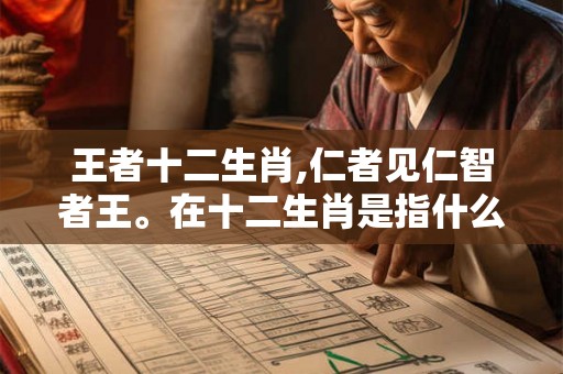 王者十二生肖,仁者见仁智者王。在十二生肖是指什么生肖