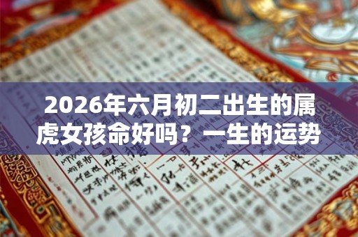 2026年六月初二出生的属虎女孩命好吗？一生的运势如何？