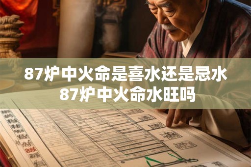87炉中火命是喜水还是忌水 87炉中火命水旺吗