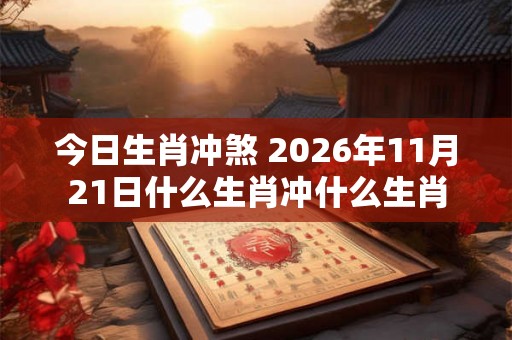 今日生肖冲煞 2026年11月21日什么生肖冲什么生肖