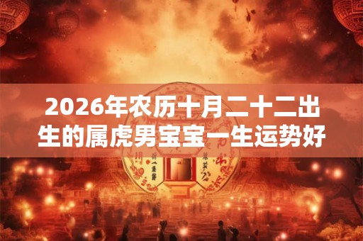 2026年农历十月二十二出生的属虎男宝宝一生运势好吗 2026年农历十月二十二出生的属虎男宝宝一生运势好吗