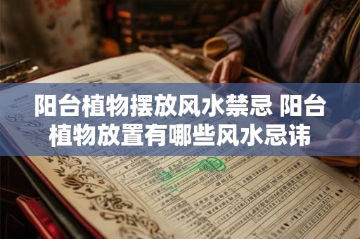 阳台植物摆放风水禁忌 阳台植物放置有哪些风水忌讳