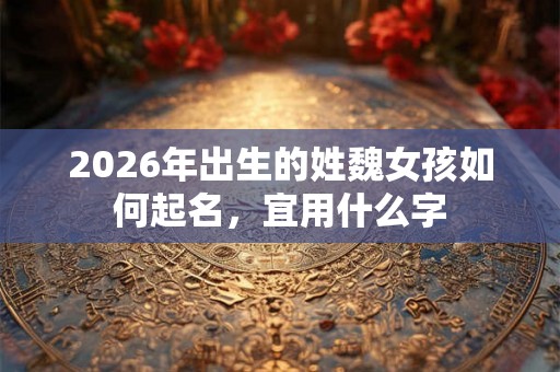 2026年出生的姓魏女孩如何起名,宜用什么字 2026年出生的姓魏女孩如何起名,宜用什么字